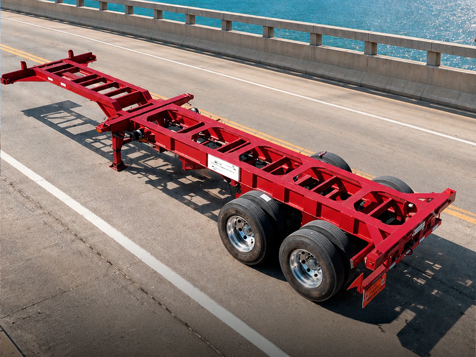 Portacontenedor Extendible 40'-20' de Chief Trailers