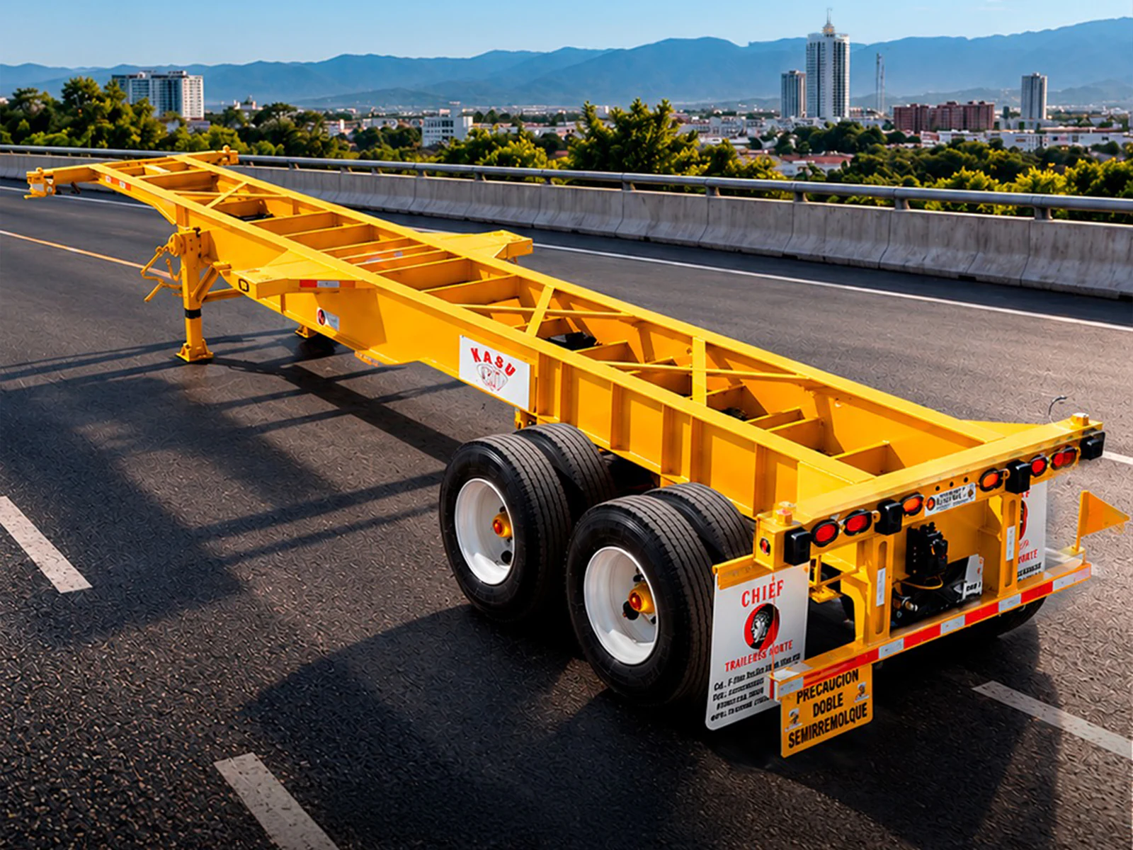 Portacontenedor Fijo 40' de Chief Trailers